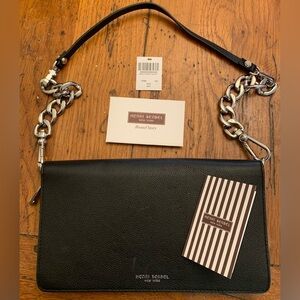 Henri Bendel Leather multi tasker wallet/bag